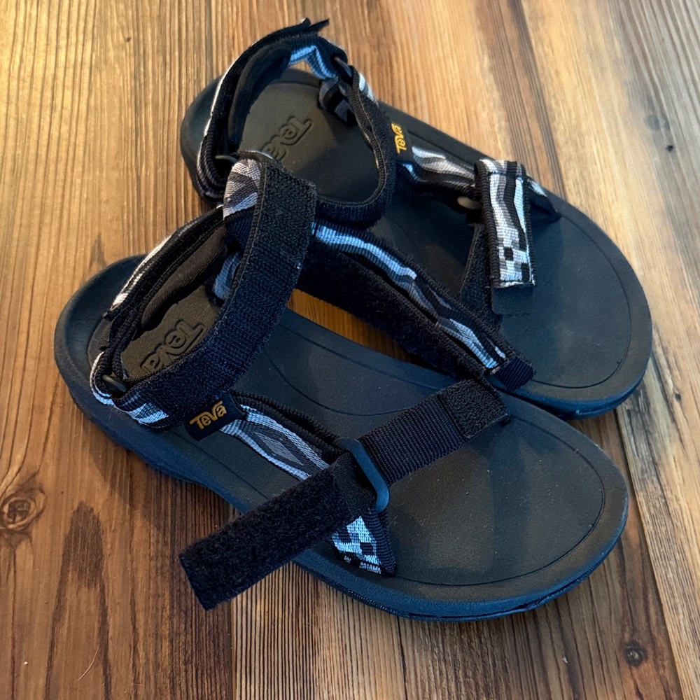 Teva Kids Black and Gray Sandals